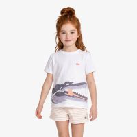 Детская хлопковая футболка Lacoste