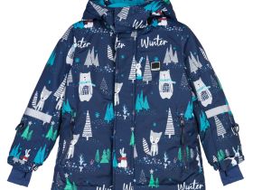 Куртка текстильная с полиуретановым покрытием для мальчиков