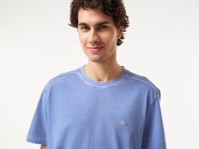 Мужская хлопковая футболка Lacoste