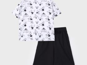 Комплект трикотажный для мальчиков: фуфайка (футболка), шорты