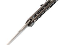 Складной нож CIVIVI Anaaki, сталь Nitro-V, рукоять серый алюминий