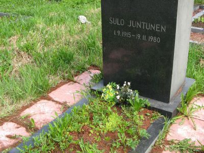 Могила С.Х.Юнтунена, художника