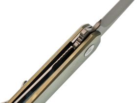 Складной нож Dr.Tech Urban D4286GR, сталь D2, рукоять TC4, зеленый