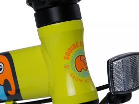 Детский велосипед Maxiscoo S007 Стандарт 14, год 2024, цвет Зеленый