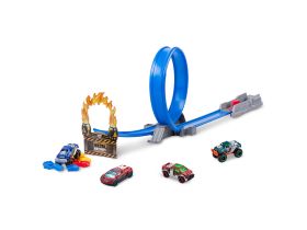 6701 Набор ZURU Metal Machines, трек «Дорожная ярость» с машинкой