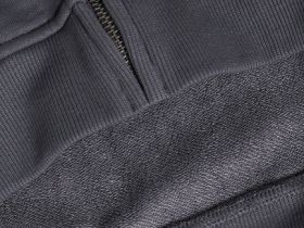 Толстовка на молнии для девочек, Серый