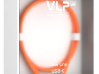 Кабель VLP Color Line USB-C / USB-C 1 м Оранжевый