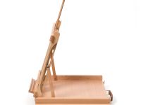 Мольберт настольный Pinax TE-05B с ящиком для кистей и красок, большой, бук