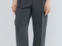 Брюки с ремнём, Серый