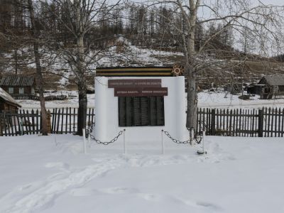 Памятник воинам-землякам, погибшим на фронтах Великой Отечественной войны