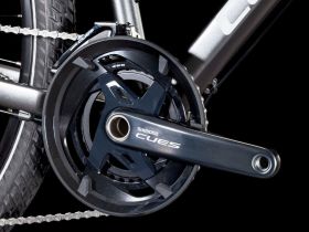 Дорожный велосипед Cube Nature SLX, год 2025, цвет Серый-Зеленый, ростовка 23