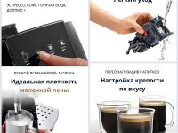 Кофемашина De'Longhi Magnifica Start ECAM220.21.B (Black)