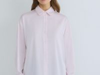 Блузка из сатина, Розовый