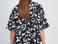 Рубашка с коротким рукавом из хлопка