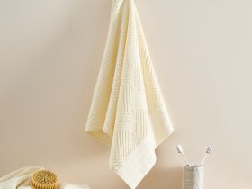 Полотенце махровое Zigzag, лен