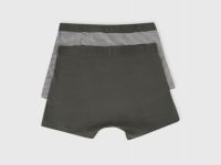 Трусы-транки со средней посадкой, 2 шт., Зеленый