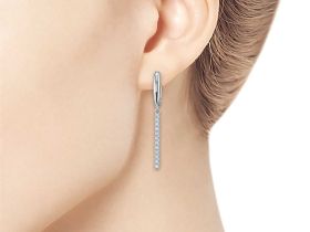 Серьги из серебра э0612сг01183500