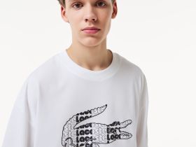Мужская хлопковая футболка Lacoste