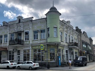 Дом Я.Д. Вышегрода, где размещался театр «Модерн». Литер А, А-1. 1900 г.