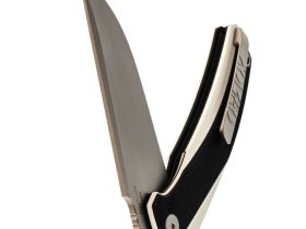 Складной нож TuoTown Xomao, сталь T10S, рукоять Black/White G10