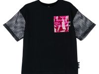 Фуфайка трикотажная для девочек (футболка)