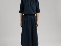 Юбка А-силуэта с эластичным поясом