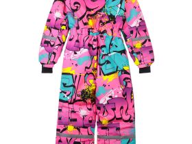 Зимний комбинезон из мембранной ткани для девочки