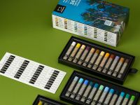 Набор пастели масляная Малевичъ "Graf'Art" профессиональная, Пейзаж, 36 цветов