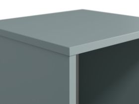 Стеллаж детский Тесси 37x145 Серо-зеленый