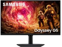 Монитор 32" Samsung Odyssey G5 G50F S32FG502EI IPS, 2560x1440, 16:9, 180Hz, 1ms, 178°/178°, 300cd, 1000:1, DP, HDMI, HAS Pivot Tilt Swiv БП внешн VESA