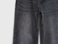 Широкие джинсы со средней посадкой, Серый