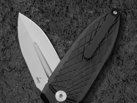 Складной нож Bestech Knives Ququ, сталь 14C28N, рукоять алюминий, черный