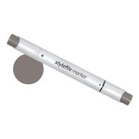 Маркер двухсторонний на спиртовой основе Stylefile Brush №WG7 серый теплый 7