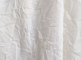 Атласная юбка из жатой ткани, Бежевый