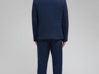 Однобортный пиджак с хлопком