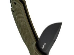 Складной нож Mr.Blade Hellcat Mini blackwash сталь S35VN, рукоять Olive G10