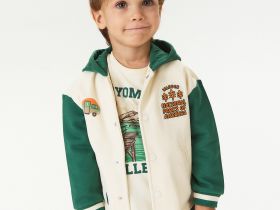 Толстовка на молнии для маленького мальчика