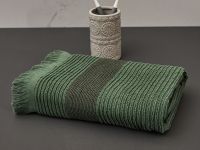 Полотенце махровое Монталто/Montalto, зеленое