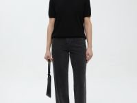 Джинсы mom fit женские