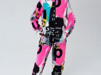 Комплект трикотажный для девочек: куртка, брюки