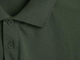 Базовое поло из хлопка, Зеленый