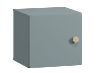 Тумба прикроватная детская Арчи 45x44 Серо-зеленый