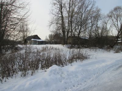 Памятное место, где в январе 1942 г. партизанский отряд "Ураган" уничтожил карательный отряд фашистов