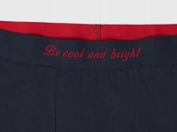 Трикотажные трусы-транки средней посадки, Синий