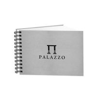 Блокнот для эскизов Лилия Холдинг "PALAZZO" А4 60 л 200 г бумага рисовальная белая
