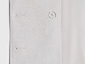 Короткое двубортное пальто, Бежевый