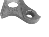 Держатель заднего переключателя &quot;петух&quot; Meta №152 фрезерованный (серебристый)