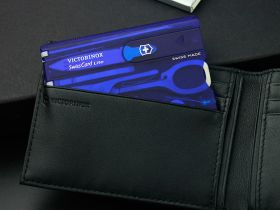 Швейцарская карта Victorinox SwissCard Lite, сталь X50CrMoV15, рукоять ABS-Пластик, синий