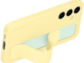 Клип-кейс Samsung Standing Grip Case S24 FE Жёлтый