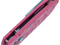 Складной нож Bestech Knives Ququ, сталь 14C28N, рукоять G10, голубой/розовый